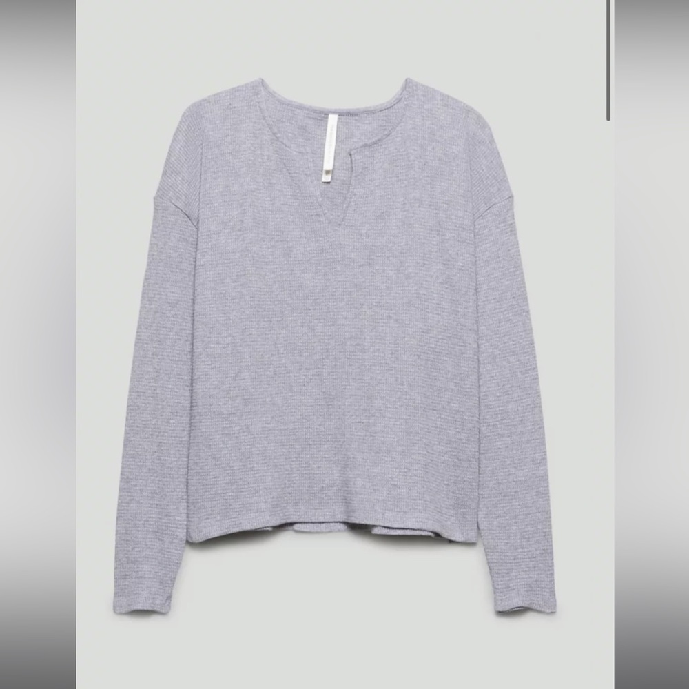 Aritzia thermal waffle long sleeve